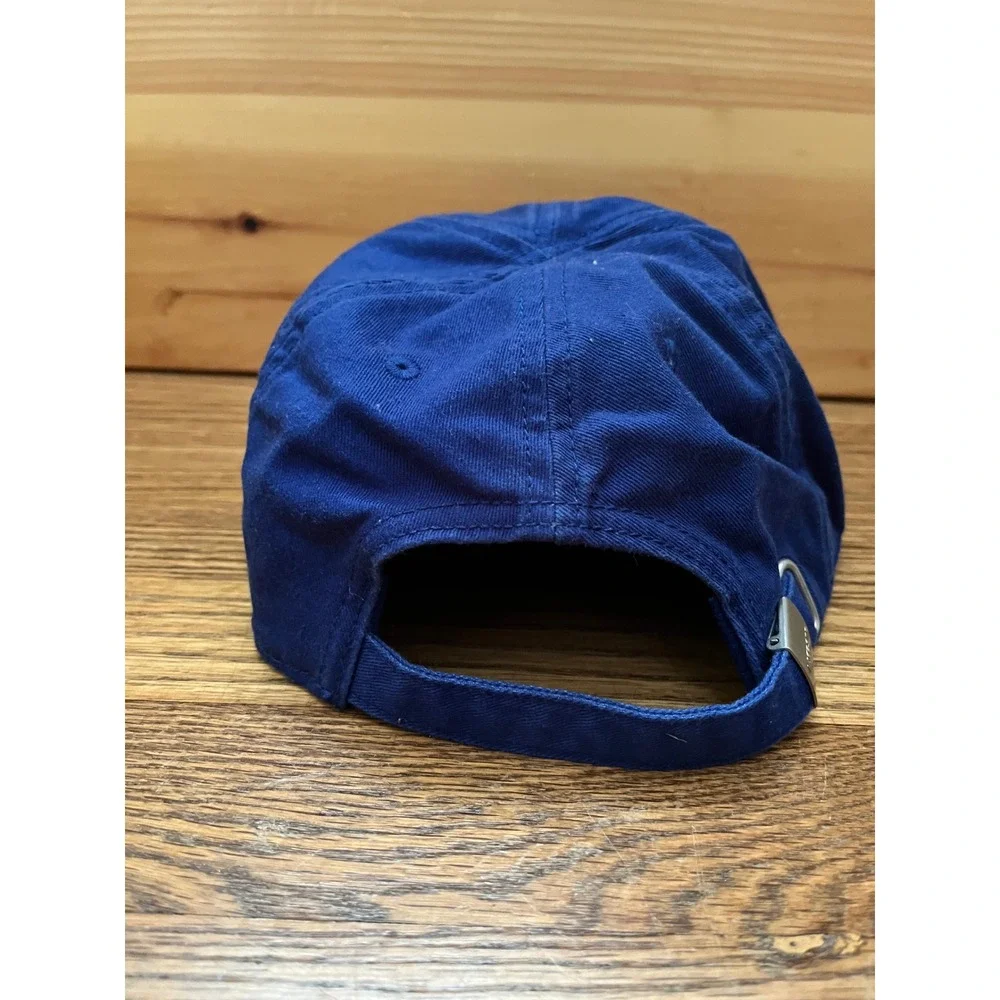 Lacoste Mens Royal Blue Big Croc Logo Adjustable Baseball Cap Hat One Size